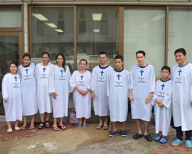Batismos e Churrasco 2018 Na quarta-feira passada, 15 de agosto, foi realizado nas instalações da Igreja (não pode ser realizado no rio como...