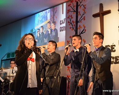 Café Concert 2014 El pasado Sábado 11 de Octubre, la Iglesia Cristiana de Shinshiro, realizó su 17va . edición de su programa Café...